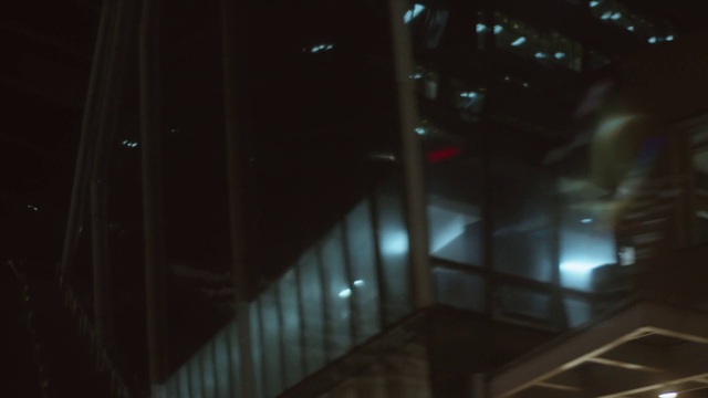 Video Reference: Automotive lighting, Wood, Tints and shades, Midnight, Glass, Space, City, Darkness, Plant, Event