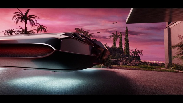 Video Reference: Cloud, Sky, Plant, Hood, Vehicle, Automotive lighting, Automotive tire, Automotive design, Car, Tree