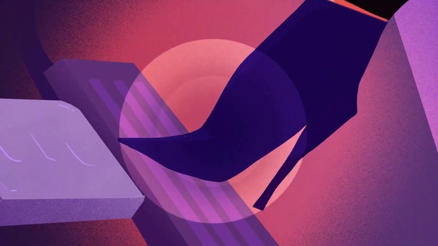 Video Reference: Purple, Violet, Pink, Font, Magenta, Tints and shades, Art, Electric blue, Pattern, Symmetry