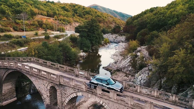 Video Reference: Plant, Water resources, Sky, Mountain, Vehicle, Building, Tree, Nature, Infrastructure, Fluvial landforms of streams