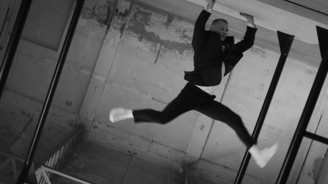 Video Reference: Leg, Flash photography, Black-and-white, Grey, Style, Entertainment, Flooring, Monochrome, Performing arts, Monochrome photography