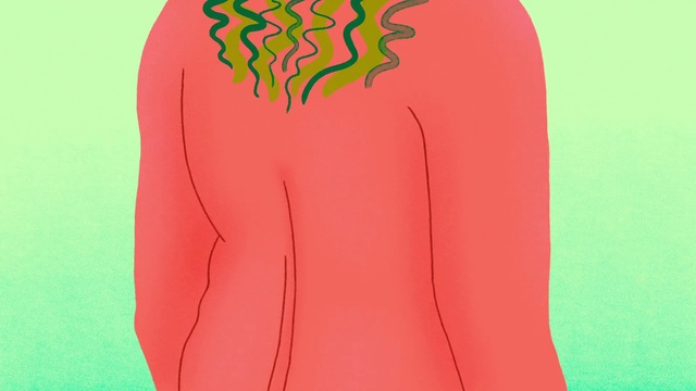 Video Reference: Arm, Elephant, Mouth, Human body, Neck, Textile, Sleeve, Gesture, Pink, Sportswear