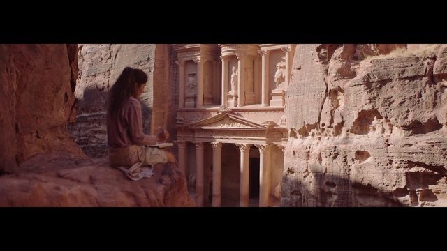 Video Reference: Flash photography, Temple, Wood, Tints and shades, Art, Darkness, Landscape, Column, Font, Visual arts