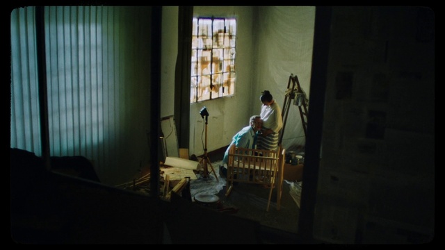 Video Reference: Window, Chair, Wood, Tints and shades, Flash photography, Curtain, Event, Darkness, Sitting, Room