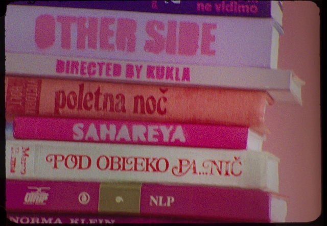 Video Reference: Rectangle, Pink, Font, Material property, Magenta, Display device, Technology, Electronic device, Signage, Gadget