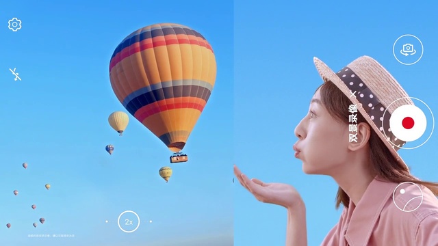 Video Reference: Sky, Aerostat, Hot air ballooning, Hot air balloon, Azure, Cap, Balloon, Cloud, Air travel, Travel