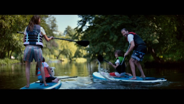 Video Reference: Water, Paddle, Sports equipment, Boats and boating--Equipment and supplies, Boat, Watercraft, Plant, Tree, Entertainment, Lake