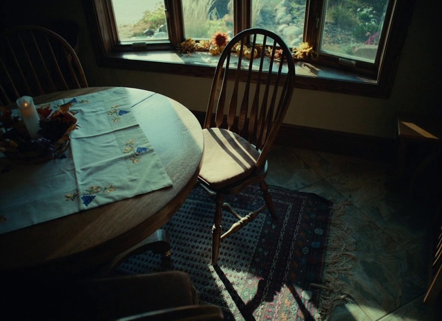 Video Reference: Furniture, Property, Table, Window, Chair, Building, Wood, Lighting, Flooring, Interior design