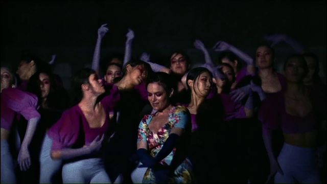 Video Reference: Purple, Flash photography, Music, Entertainment, Performing arts, Leisure, Music artist, Fun, Magenta, T-shirt