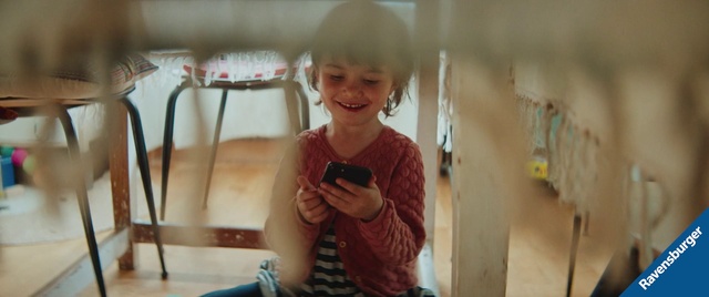 Video Reference: Smile, Wood, Happy, Mobile phone, Toddler, Fun, Child, Blond, Thumb, Event