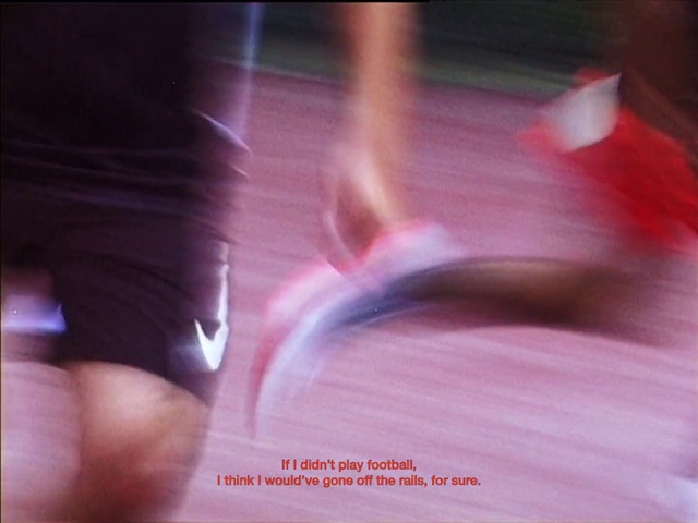 Video Reference: Sleeve, Knee, Pink, Thigh, Sportswear, Elbow, T-shirt, Magenta, Font, Human leg