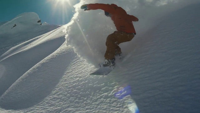 Video Reference: Sports equipment, Snow, Slope, Snowboarding, Outdoor recreation, Terrain, Ice cap, Ski Equipment, Glacial landform, Ski