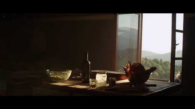 Video Reference: Tableware, Table, Sky, Window, Wood, Serveware, Building, Tints and shades, Glass, Shade