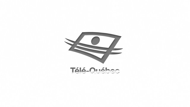 Video Reference: logo, television, broadcast, text, white background, grayscale, minimal, branding, centered, clean, media