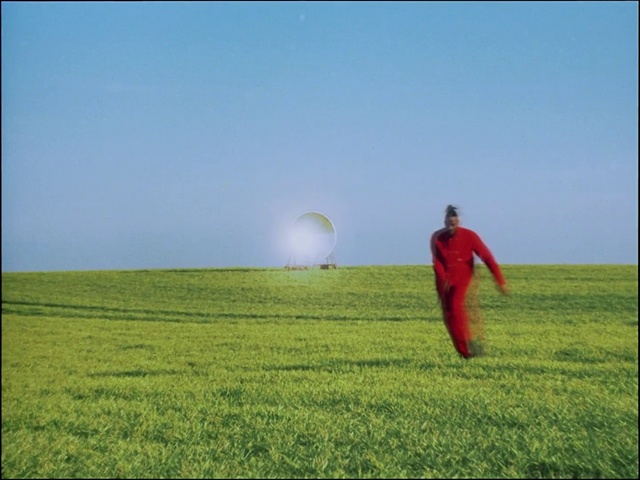 Video Reference: Sky, Ecoregion, People in nature, Natural landscape, Happy, Gesture, Grass, Grassland, Horizon, Landscape
