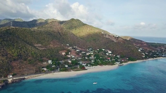 Video Reference: Water, Sky, Cloud, Mountain, Beach, Coastal and oceanic landforms, Landscape, Tree, Hill, Headland