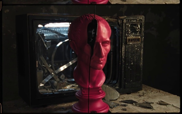 Video Reference: Flash photography, Automotive lighting, Tints and shades, Wood, Cg artwork, Personal protective equipment, Fictional character, Darkness, Action-adventure game, Room