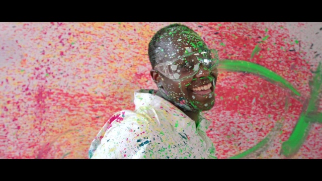 Video Reference: Sleeve, Vision care, Art, Smile, Entertainment, Artist, Magenta, Pattern, Event, Happy