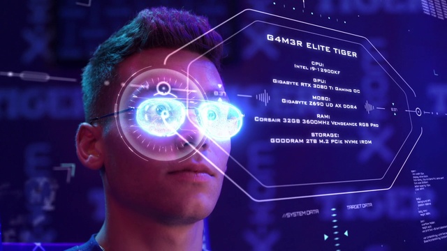 Video Reference: Vision care, Purple, Entertainment, Eyewear, Flash photography, Visual effect lighting, Font, Electric blue, Gadget, Magenta