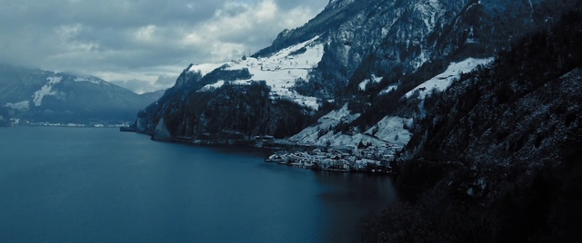 Video Reference: Water, Cloud, Sky, Mountain, Water resources, Natural landscape, Snow, Coastal and oceanic landforms, Watercourse, Lake