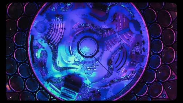 Video Reference: Organism, Art, Circle, Electric blue, Technology, Pattern, Symmetry, Water, Gas, Graphics