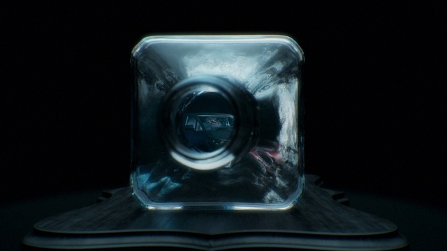 Video Reference: Automotive lighting, Fluid, Rectangle, Motor vehicle, Gas, Automotive design, Electric blue, Auto part, Transparent material, Glass