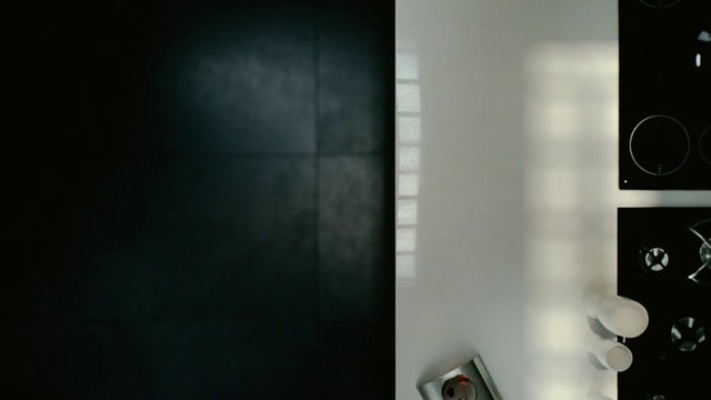 Video Reference: abstract, indoor, minimal, dark, light, shadow, wall, surface, panel, geometry, modern, close-up, partial view, interior, texture
