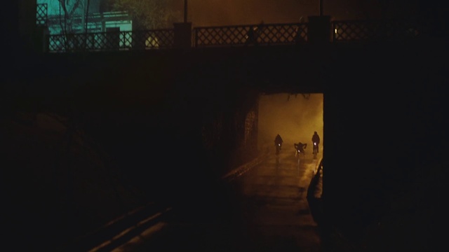 Video Reference: Atmosphere, Flash photography, Road surface, Wood, Sky, Tints and shades, Electricity, Stairs, Midnight, Road