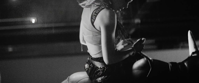 Video Reference: White, Leg, Shorts, Black, Brassiere, Flash photography, Waist, Gesture, Thigh, Style