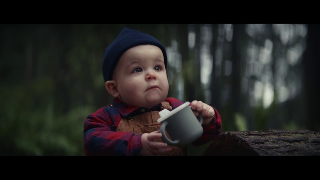 Video Reference: Nose, Cheek, Eye, Flash photography, Gesture, Happy, Toddler, Baby, Grass, Hat