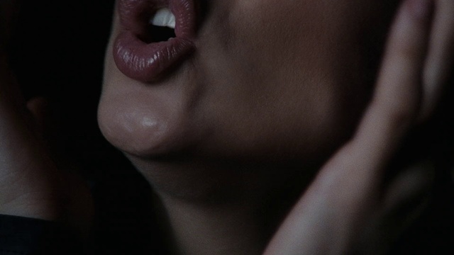 Video Reference: Cheek, Lip, Eyelash, Mouth, Jaw, Flash photography, Gesture, Chest, Nail, Throat