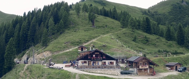 Video Reference: Mountain, Nature, Tree, Sky, Slope, Natural landscape, Land lot, Highland, House, Biome