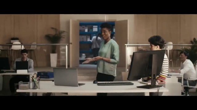 Video Reference: Table, Computer, Output device, Personal computer, Computer desk, Laptop, Plant, Desk, Peripheral, Communication Device