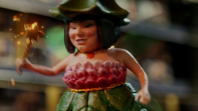 Video Reference: Hair, Eye, Smile, Organ, Human, Hat, Toy, Happy, Dress, Sun hat