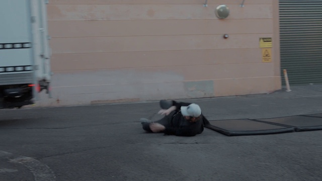 Video Reference: Road surface, Asphalt, Grey, Floor, Knee, Flooring, Wood, Sidewalk, Road, Concrete