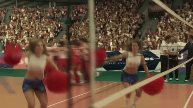 Video Reference: Volleyball net, Field house, Net sports, Sports uniform, Ball game, Player, Volleyball player, Sports equipment, Volleyball, Sportswear