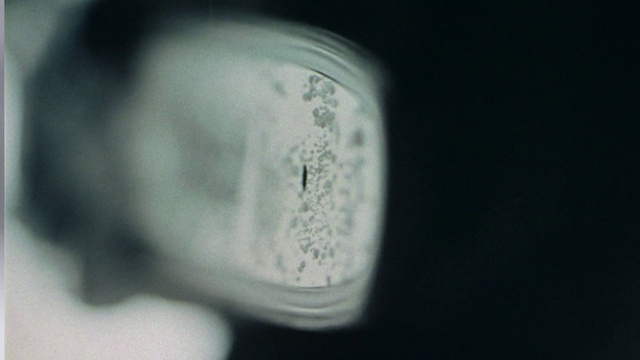 Video Reference: Head, Jaw, Liquid, Gesture, Flash photography, Nail, Glass, Darkness, Transparent material, Macro photography