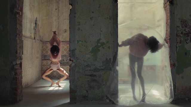 Video Reference: Shorts, Leg, Window, Flash photography, Temple, Art, Tints and shades, Fun, Human leg, Flooring