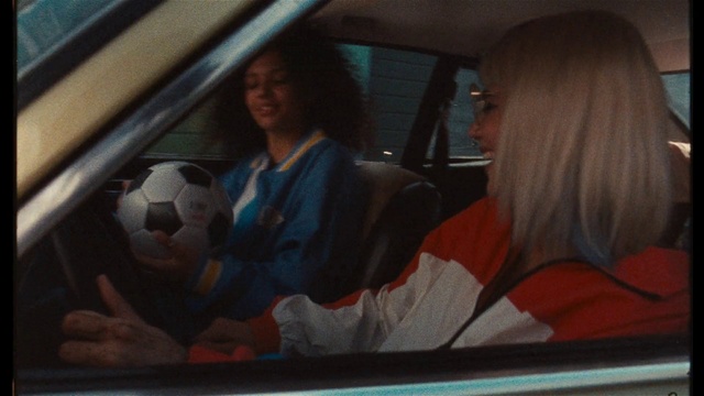 Video Reference: Car, Vehicle, Motor vehicle, Sports equipment, Automotive exterior, Mammal, Automotive design, Football, Vehicle door, Automotive lighting