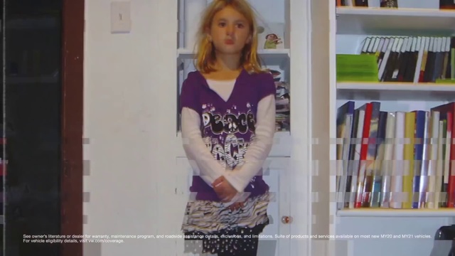 Video Reference: Bookcase, Shelf, Sleeve, Waist, Purple, Thigh, Street fashion, Shelving, Book, Long hair