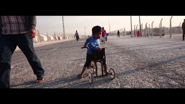 Video Reference: Sky, Tire, Wheel, Automotive tire, People in nature, Asphalt, Happy, Tree, Rolling, Fun