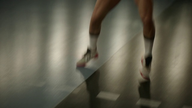 Video Reference: Knee, Calf, Thigh, Elbow, Flooring, Performing arts, Entertainment, Sock, Art, Foot