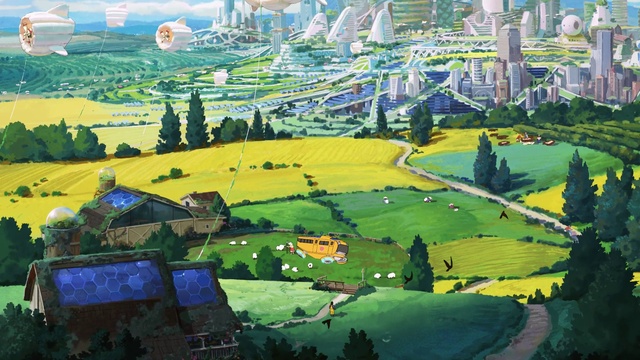 Video Reference: Green, World, Nature, Sky, Natural landscape, Natural environment, Highland, Land lot, Vegetation, Tree