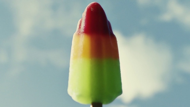 Video Reference: Cone, Sky, Ingredient, Food, Frozen dessert, Sweetness, Fast food, Cloud, Dessert, Confectionery