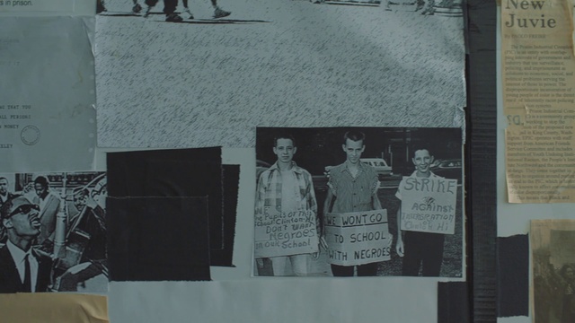 Video Reference: Art, Font, Pattern, Facade, Visual arts, Poster, Monochrome, Event, Monochrome photography, Advertising