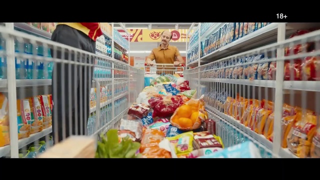 Video Reference: Shelf, Shopping cart, Retail, Market, Convenience store, Public space, Shelving, Whole food, Customer, Food