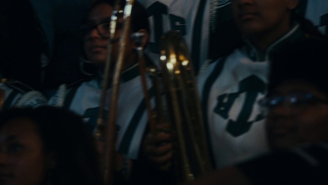 Video Reference: Music, Musician, Entertainment, Event, Darkness, Hat, Midnight, Types of trombone, Night, Wind instrument