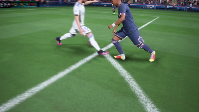 Video Reference: Sports uniform, Shorts, Sports equipment, Jersey, Plant, Football, Player, Grass, Multi-sport event, Soccer ball