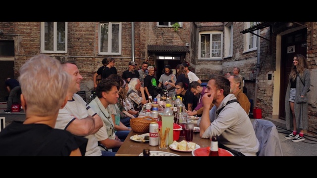 Video Reference: Food, Table, Window, Tableware, Orange, Chair, Sharing, Leisure, Drink, House