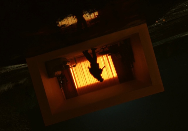 Video Reference: Amber, Building, Rectangle, Tints and shades, Wood, Heat, Font, Darkness, Ceiling, Window